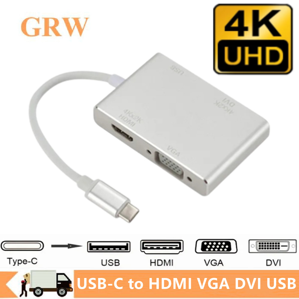 Konverter Multiport USB Tipe C - Usb C Dock Dual Hdmi 4K ulasan dan harga