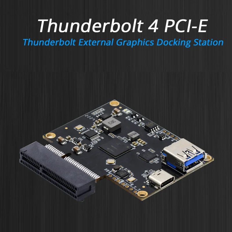Thunderbolt 3 ke PCIE4X Board  - Thunderbolt Dock 3 Display ulasan dan harga