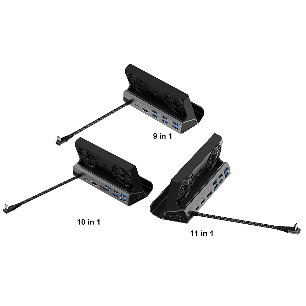 Dock Console Hub HDMI-Compatib - Usb C Dock With 100W Pd ulasan dan harga